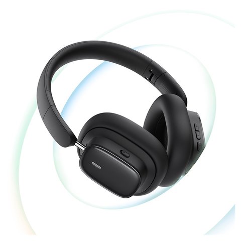 Навушники Baseus Bowie H1i, чорна, бездротова, bluetooth 5.3, #A00050402113-00 Прев'ю 1
