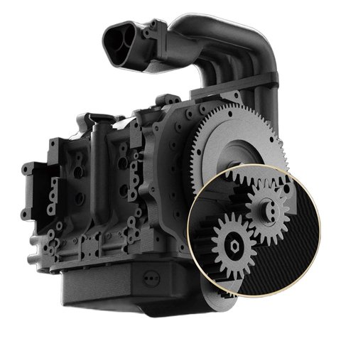 Філамент для 3D-принтера ELEGOO PAHT-CF Black, 1 кг Прев'ю 4