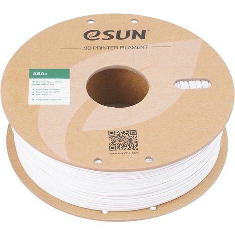 Филамент для 3D-принтера eSUN ASA+ Cold White, 1 кг Превью 2