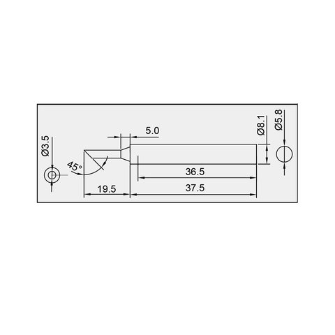 Soldering Tip Pro'sKit 5SI-131-3C Preview 1