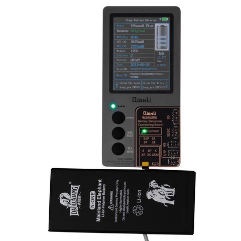 Batería Da Luxiang puede usarse con Apple iPhone 8 Plus, Li-ion, 3.82 V, 2691 mAh, original IC Vista previa  1