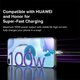 Cable USB Baseus Glimmer, USB tipo-A, USB tipo C, 100 cm, 100 W, azul, con revestimiento de nylon, #CADH000403 Vista previa  3
