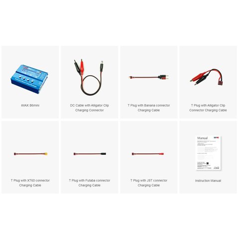 Зарядний пристрій SkyRC iMAX B6 mini, 60 Вт, #SK-100084-04 Прев'ю 1