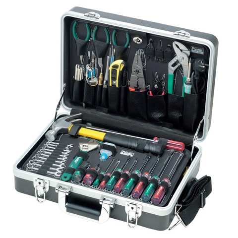 Большой набор монтажных инструментов Pro'sKit 1PK-850B (220 В) Превью 1