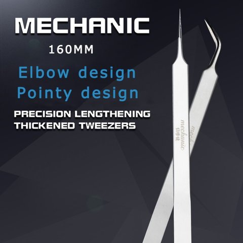 Pinzas para smd Mechanic Aaa-14, recta, 160 mm Vista previa  2