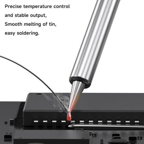 Cautín Mechanic HK-990, LCD, 90 W, 220 V Vista previa  2