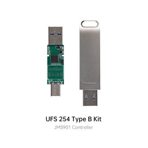 Kit de conversión  de microcircuitos de memoria UFS 254 en memorias USB (Type-B) Vista previa  1