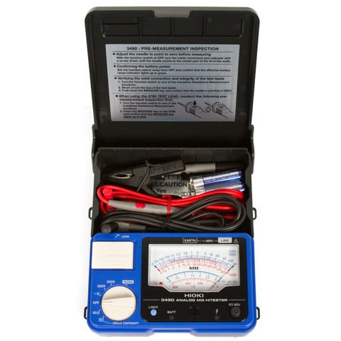Аналоговый мегаомметр HIOKI HiTESTER 3490 Превью 5