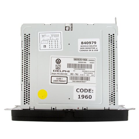 Головное устройство Volkswagen RCD510 Delphi (56D 035 190A) Превью 1