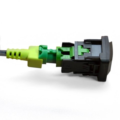 Штатний AUX і USB-кабель для Volkswagen з системою RNS510 / RCD510 Прев'ю 3