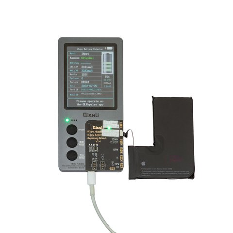 Аккумулятор для iPhone 14 Pro, Li-ion, 3,87 B, 3200 мАч, Original (PRC), (A2866), original IC Превью 1