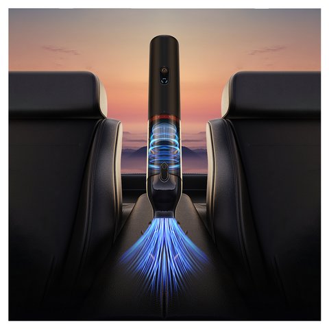 Автомобільний пилосос Baseus A5, чорний, 130 Вт, пластик, метал, 16000 pa, #C30459500111-00 Прев'ю 3