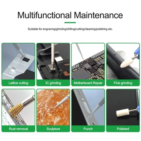 Полировочная машина RELIFE RL-068B, с насадками, аккумуляторная Превью 3