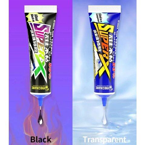 Клей-герметик Mechanic Super X, для приклеивания тачскрина, дисплея, 60 мл, прозрачный Превью 2