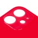 Задняя панель корпуса для iPhone 11, красная, не нужно снимать стекло камеры, Original (PRC), big hole Превью 1