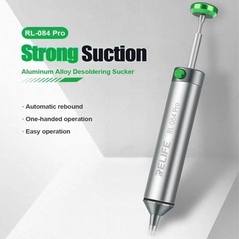 Олововідсмоктувач RELIFE RL-084 Pro, 150 мм Прев'ю 1