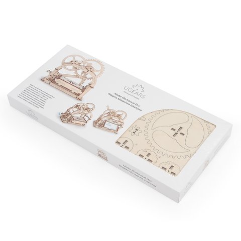 Механічний 3D-пазл UGEARS Шкатулка-візитниця Прев'ю 7
