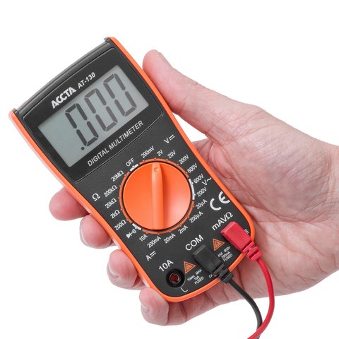 Цифровой мультиметр Accta AT-130 Превью 2