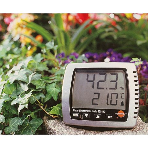 Цифровий термогігрометр testo 608-H2 з аварійним сигналом Прев'ю 1