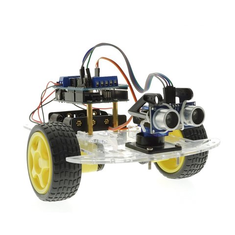 Конструктор Arduino Робомашинка с датчиком для огибания препятствий + руководство пользователя Превью 3