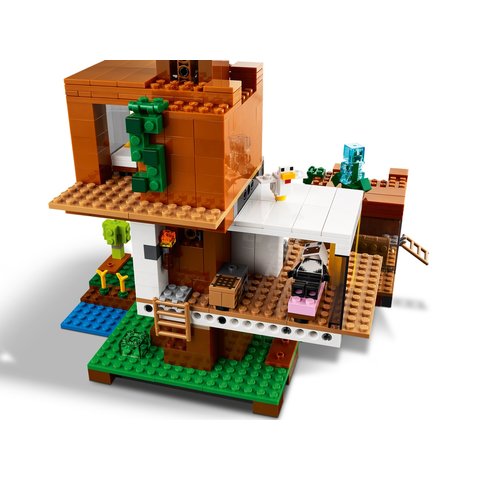 Конструктор LEGO Minecraft Современный домик на дереве (21174) Превью 8