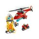 Конструктор LEGO City Спасательный пожарный вертолёт (60281) Превью 3