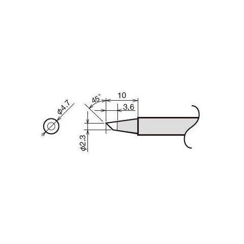 Паяльное жало Goot RX-80HRT-2.3BC Превью 1